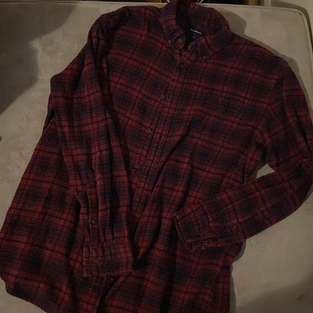Red and black plaid flannel
